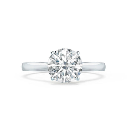1.2 CT Round Solitaire  Lab Grown Diamond Engagement Ring